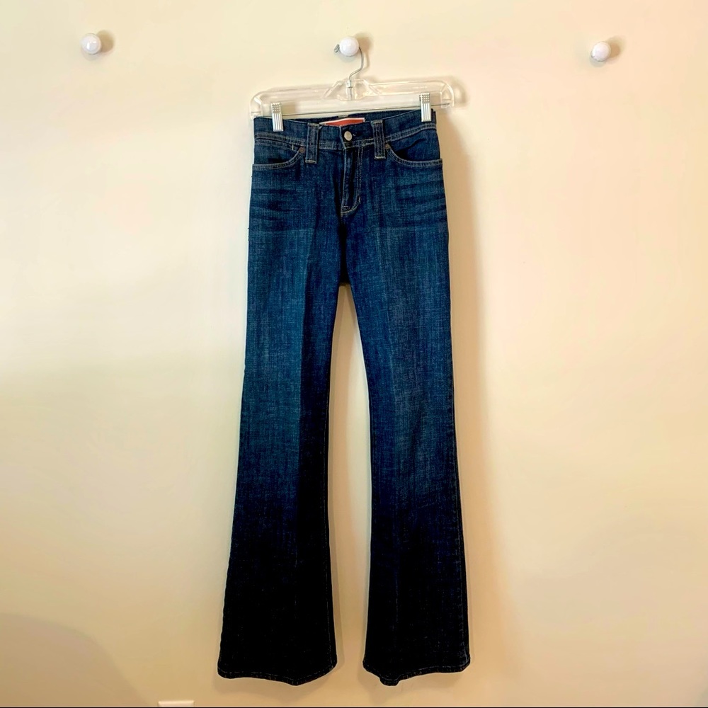 Flare Dark Wash Jeans, Gap
